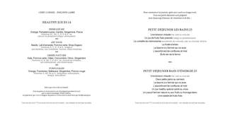 Carte Petit-Déjeuner Apercu de la carte Carte Petit-Déjeuner