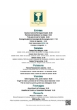Apercu de la carte Carte Brasserie
