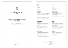E&D / Automne Hiver / Lundi - Français / English Apercu de la carte E&D / Automne Hiver / Lundi