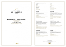E&D / Automne Hiver / Samedi 01/02 - Français / English Apercu de la carte E&D / Automne Hiver / Samedi 01/02