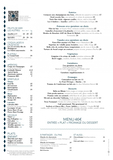 Apercu de la carte Carte Restaurant