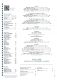 Apercu de la carte Carte Restaurant