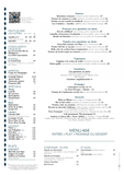 Apercu de la carte Carte Restaurant