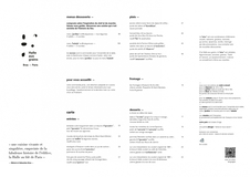 Apercu de la carte Carte SOIR