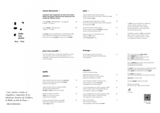 Apercu de la carte Carte SOIR