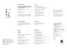 Apercu de la carte Carte SOIR