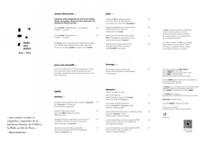 Apercu de la carte Carte SOIR