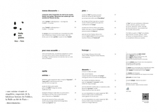 Apercu de la carte Carte SOIR