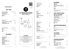 Apercu de la carte CATRTE RESTAURANT SEPTEMBRE 2024 08/08/2024