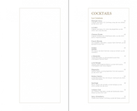 Apercu de la carte Carte des Vins