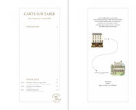 Apercu de la carte Carte des Vins