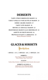 Apercu de la carte Brouillon Carte Desserts