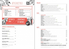 Apercu de la carte Carte Restaurant