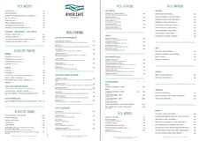 Apercu de la carte Carte des cocktails