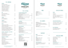 Carte des cocktails - Août 2026 Apercu de la carte Carte des cocktails - Août 2026