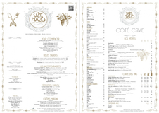 Apercu de la carte Carte Restaurant Jour