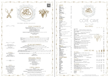 Apercu de la carte Carte Restaurant Jour