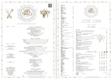 Apercu de la carte Carte Restaurant Jour